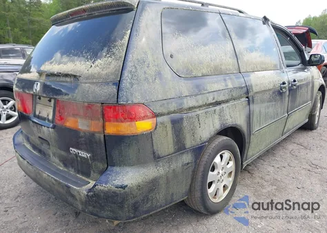 2004 Honda Odyssey Ex from USA, damaged, VIN 5FNRL18874B132825